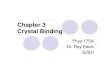 Chapter 3. Crystal Binding