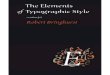 [TIPOGRAFIA] the Elements of Typographic Style 3.0 - Robert Bringhurst