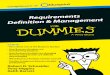 Requriements definition& managment for Dummies