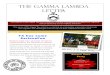 The Gamma Lambda Letter August 2013