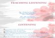 Tefl 2 Teaching Listening