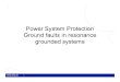 Ground Fault Protection Resonance Neutral