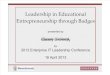 Leadership in Educational Entrepreneurship through Badges (166273326)