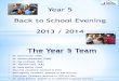 5GD Back to School PowerPoint 13-14