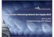 Key Factors Influencing Natural Gas Supply