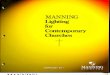 Manning Contemporary Church Lighting Catalog C11 1999