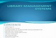 library Management Systems