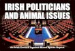 Irish Politicians and Animal Issues