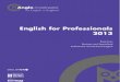 영국 Anglo Continental Professional Training Prospectus 2013