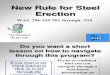 Wish a Steel Erection Rule Presentation