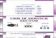 Crm in Service Sector (1)