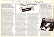 Video Views: Duran Duran, Billy Squier, Girl Groups: The Story of a Sound, Instant Reply: Video Music, Making Michael Jackson's Thriller