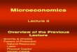 Micro Economics Lecture 03