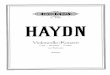 Haydn - Cello Concerto in D HobVII2 Piano