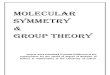Molecular Symmetry & Group Theory