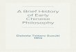 A Brief History of Early Chinese Philosophy - Daisetz Teitaro Suzuki 1914