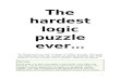 27445998 the Hardest Logic Puzzle Ever