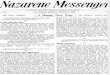 Nazarene Messenger - January 2, 1908