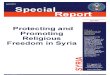 Violations of Religious Freedom in Syria - Special USCIRF Report - Apr 2013
