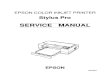 Epson Stylus Pro Service Manual