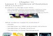 Chapter 11 - Lessons 1,2,3
