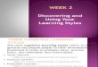 Discovering and Using your Learning Style