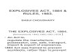 Explosives Act & Rules