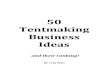 50 Tentmaking Business Ideas