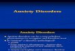 Anxiety Disorders-For Class