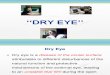 Dry Eye Doctor Slides
