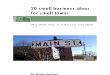 20 Small Business Ideas for Small Towns