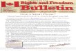 Rights and Freedoms Bulletin No 122