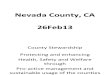 Shamley presentation to Nevada County BOS