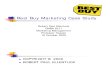 Best Buy Marketing Case Study - Robert Paul Ellentuck