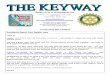 The Keyway - 13/2/2013 Edition - Weekly newsletter of the Rotary Club of Queanbeyan