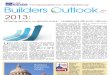 Builders Outlook 2013 Issue One