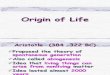 Biological Science 11 >>> Origin of Life