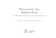 Policy Paper: Poverty in America 2006