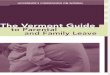 Vermont Guide to Parental & Family Leave