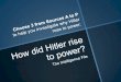 How did Hitler rise to power - Sources - 3EXP