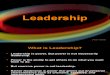 23720037 What is Leadership