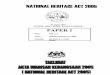 National Heritage Act 2005