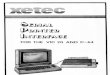 Xetec Serial Printer Interface
