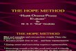 The Hope Method-Dieta