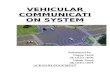 Vehicular Communication System