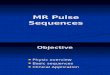 MR Pulse Sequences