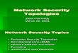 Network Security Topologies (1)