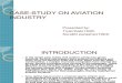 Case-study on Aviation Industry