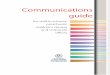 Communications Guide for staff in schools, preschools, children's centres & corporate offices