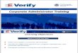 E-Verify Corp Admin Training
